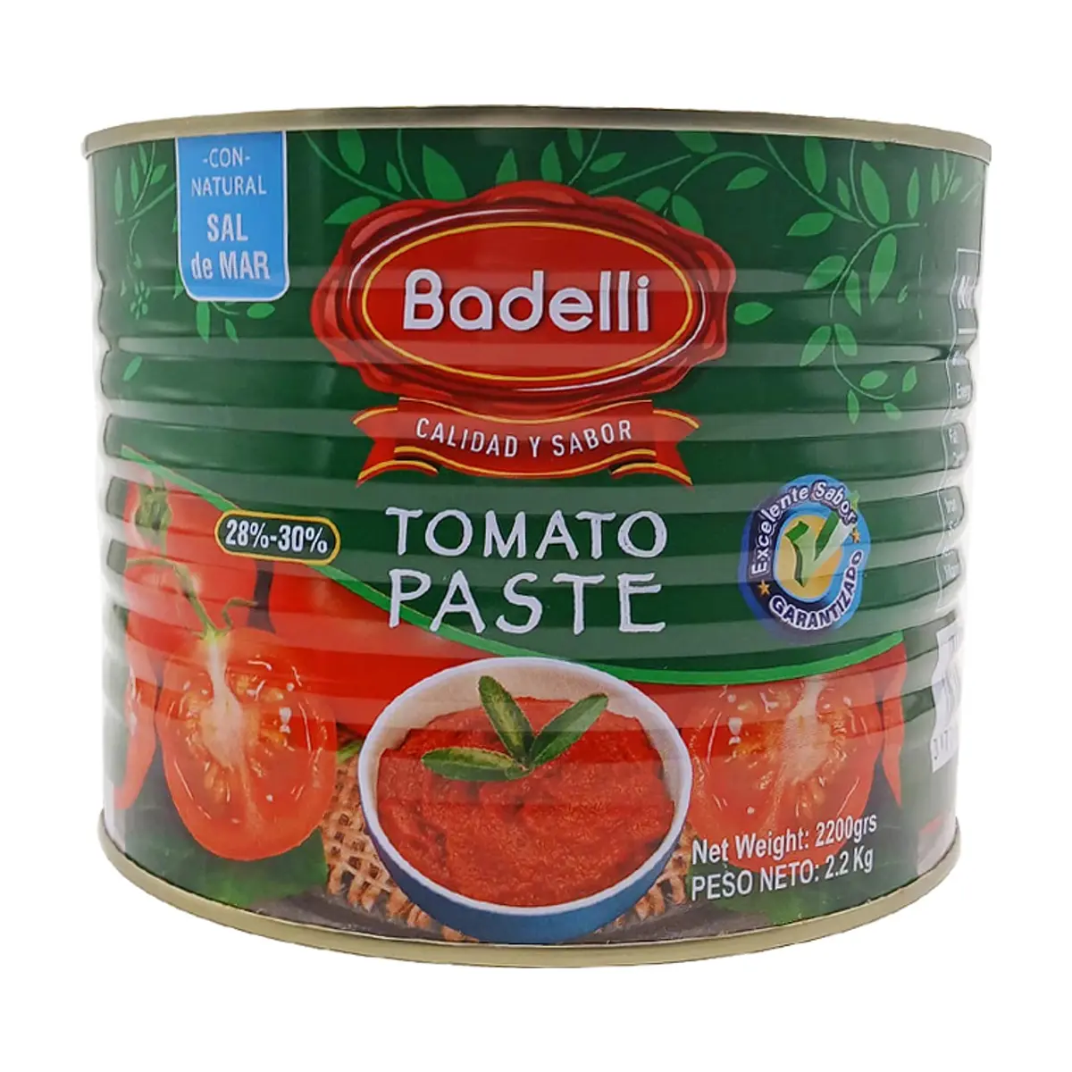 Pasta de tomate Badelli (2.2 kg / 4.85 lb)