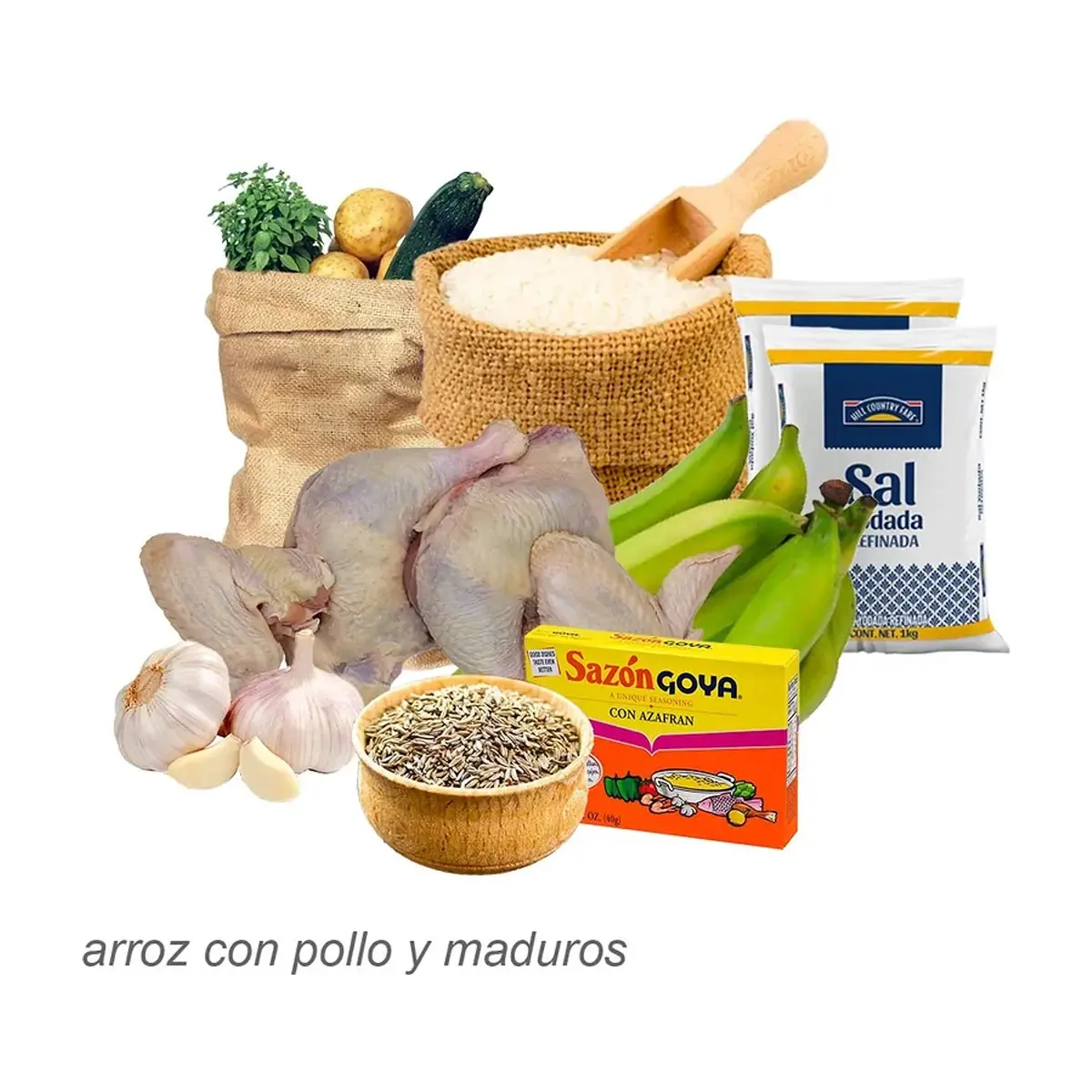 Combo Arroz Con Pollo