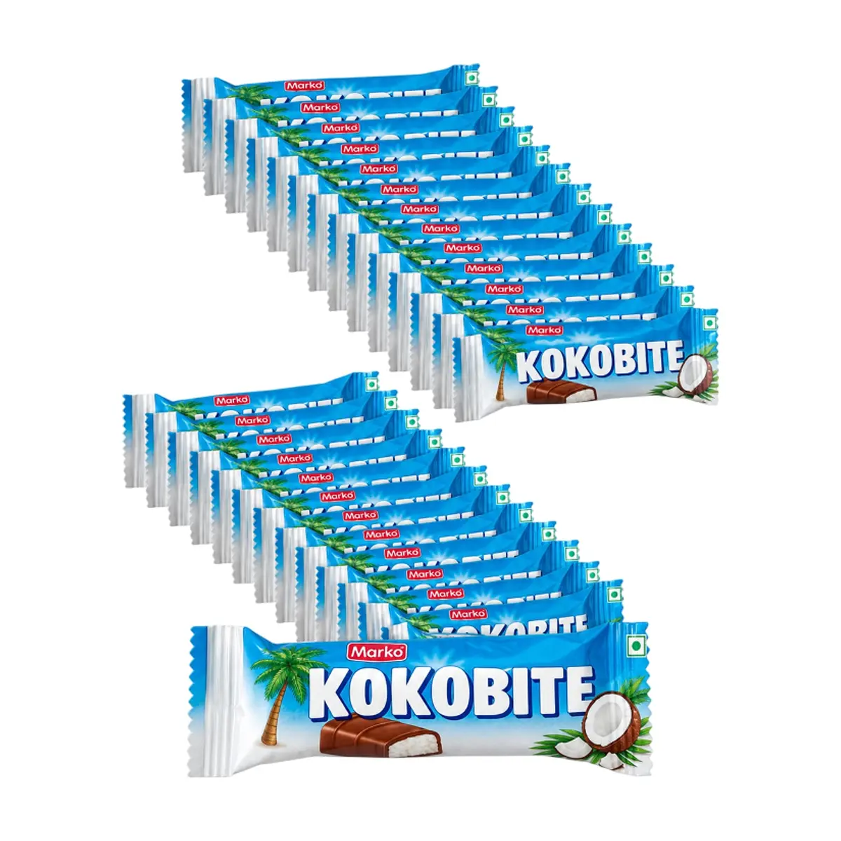 Chocolates rellenos de coco Kokobite Marko (30 x 13 g) - Thumbnail 3