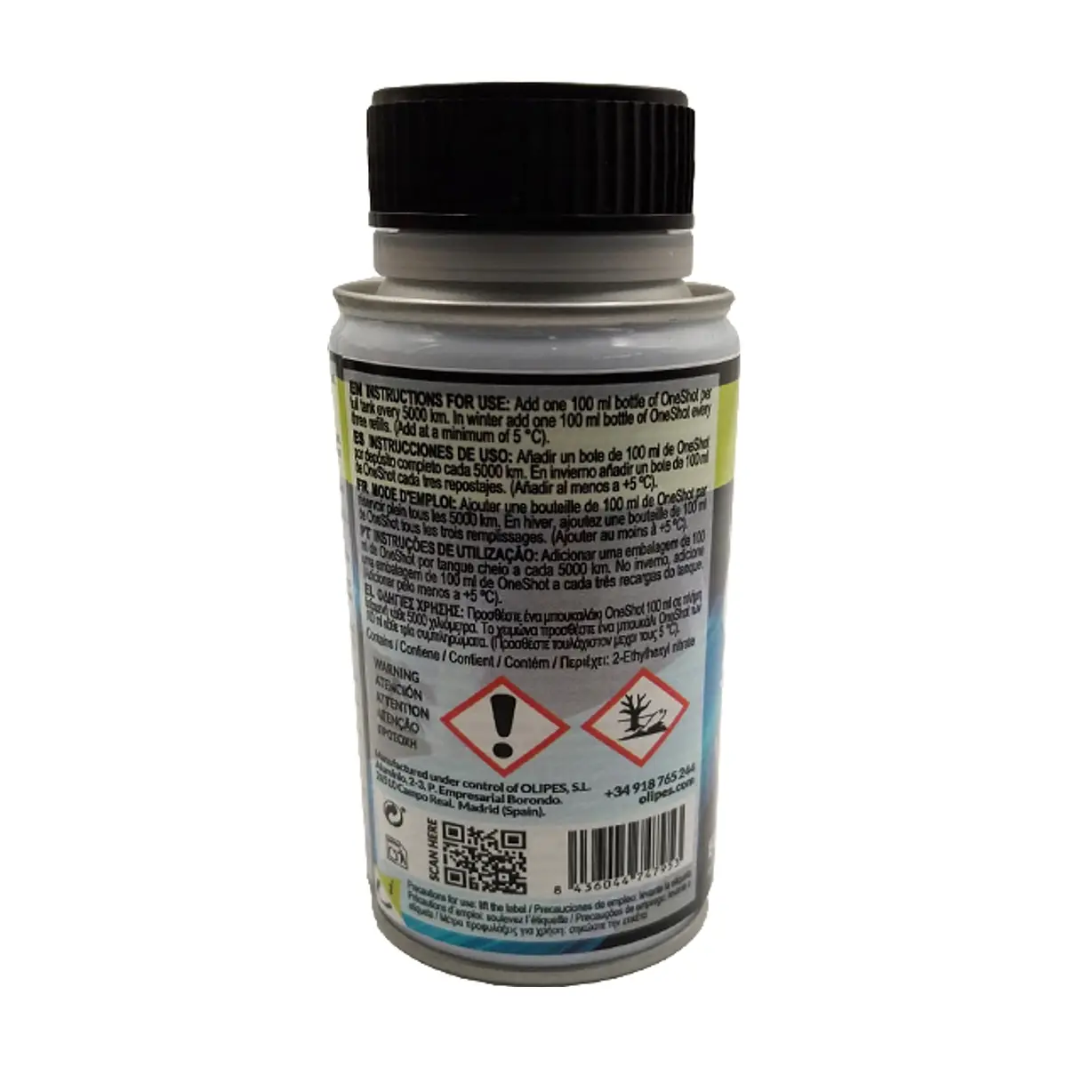 Tratamiento preventivo para combustible Diesel One Shot Olipes (100 ml) - Thumbnail 2