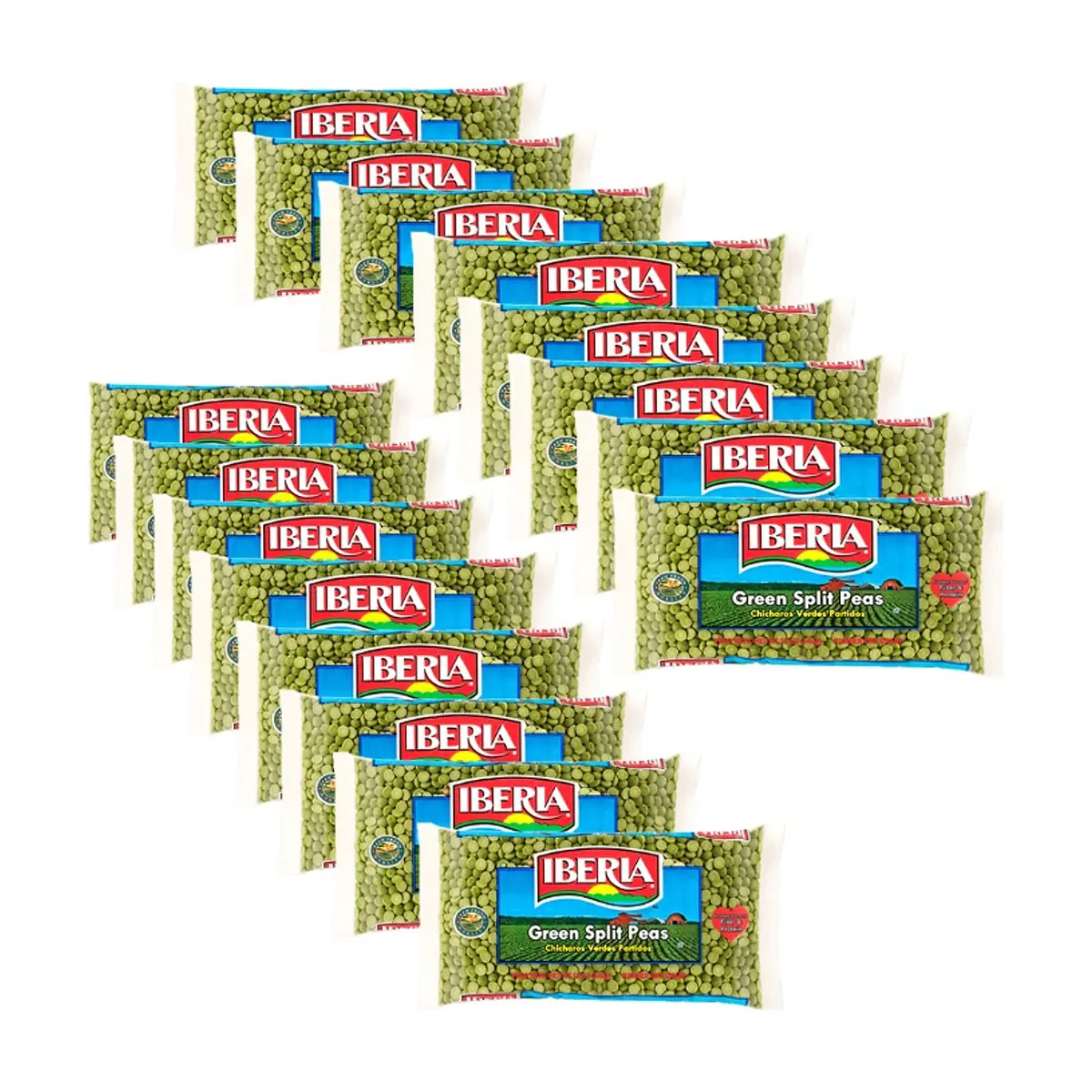Chícharos verdes partidos Iberia ( 16 x 340 g / 12 oz) - Miniatura 1
