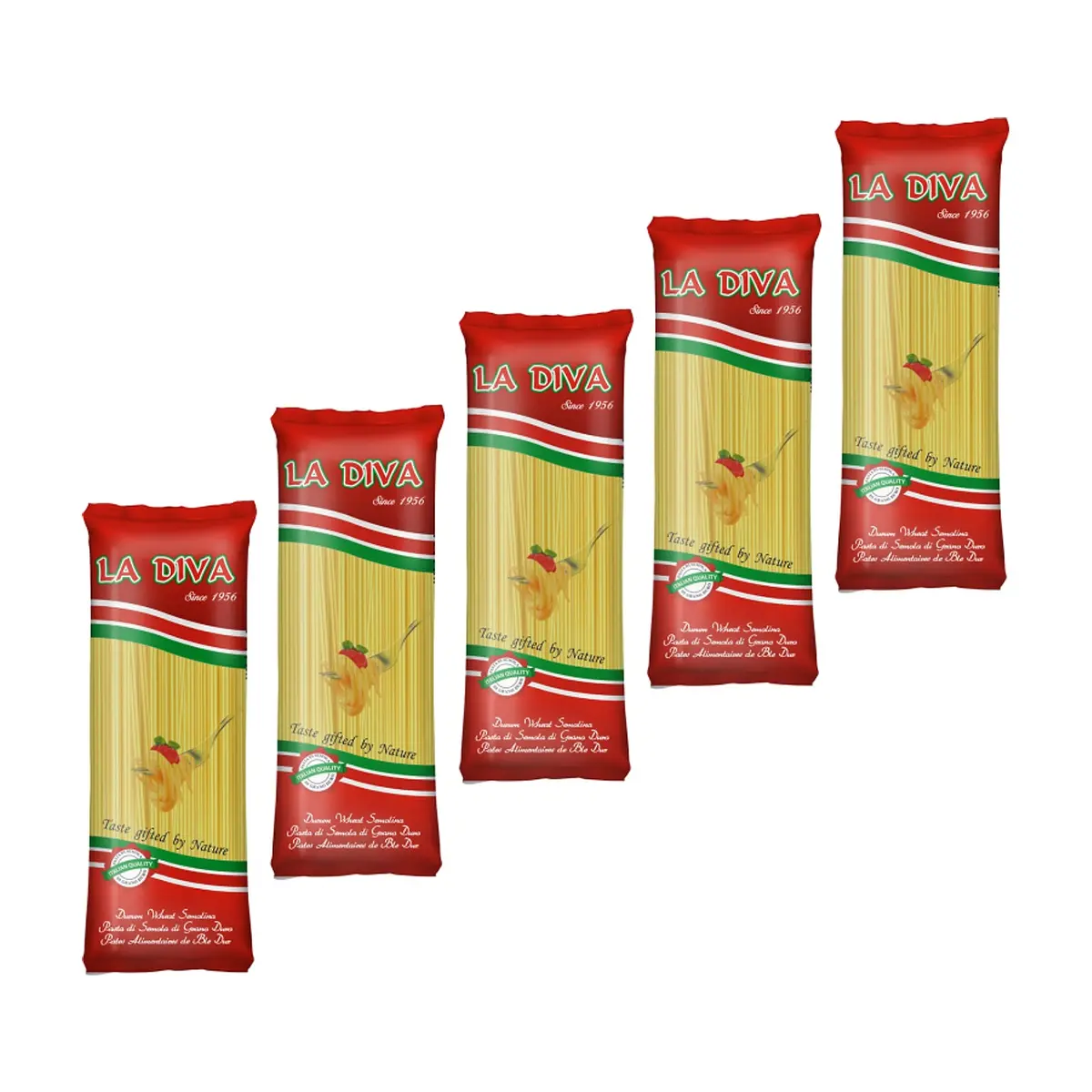 Espaguetis La Diva (5 x 500 g / 1.1 lb)