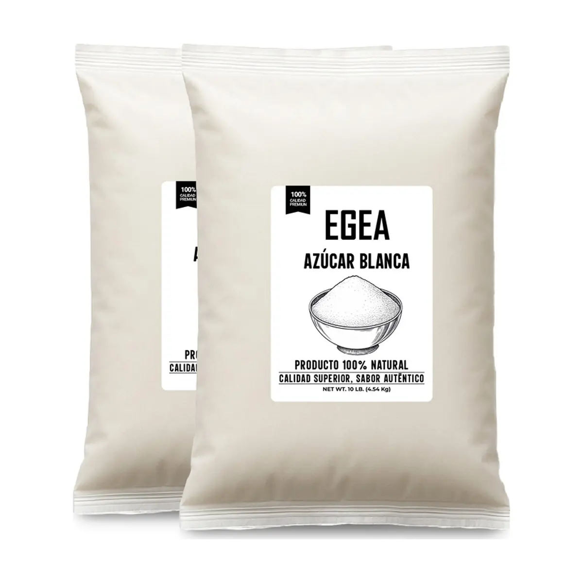 Azúcar blanca EGEA (2 x 4.54 kg / 10 lb)