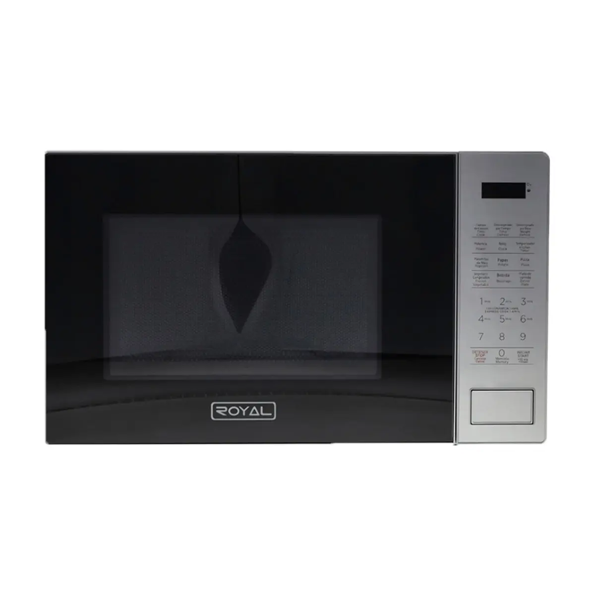 Microondas de 19.8 L color gris Royal RMW721BL