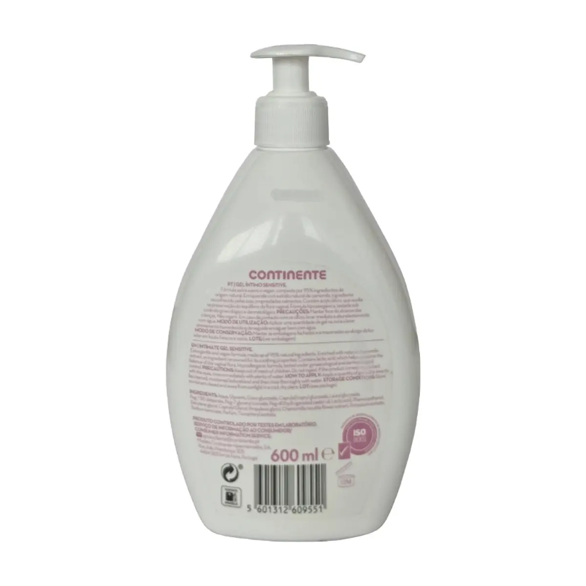 Gel íntimo sensible Continente (600 ml / 20.29 fl oz) - Miniatura 2