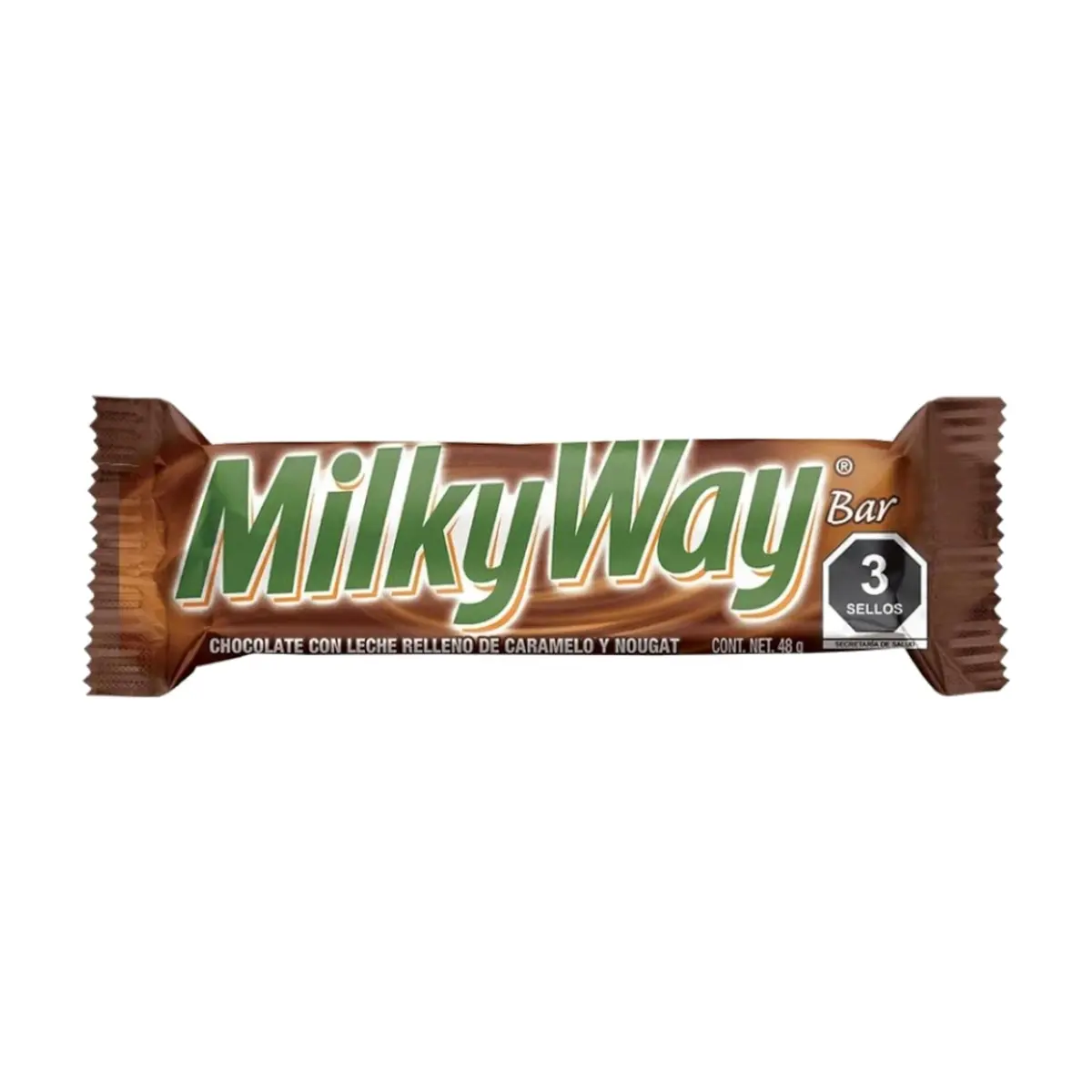 Barra de chocolate con leche relleno de caramelo y nougat MilkyWay (48 g / 1.69 oz) - Miniatura 1