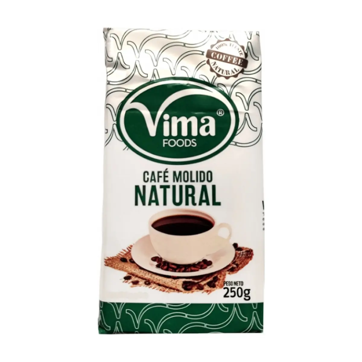 Café molido natural Vima Foods (250 g / 8.81 oz)