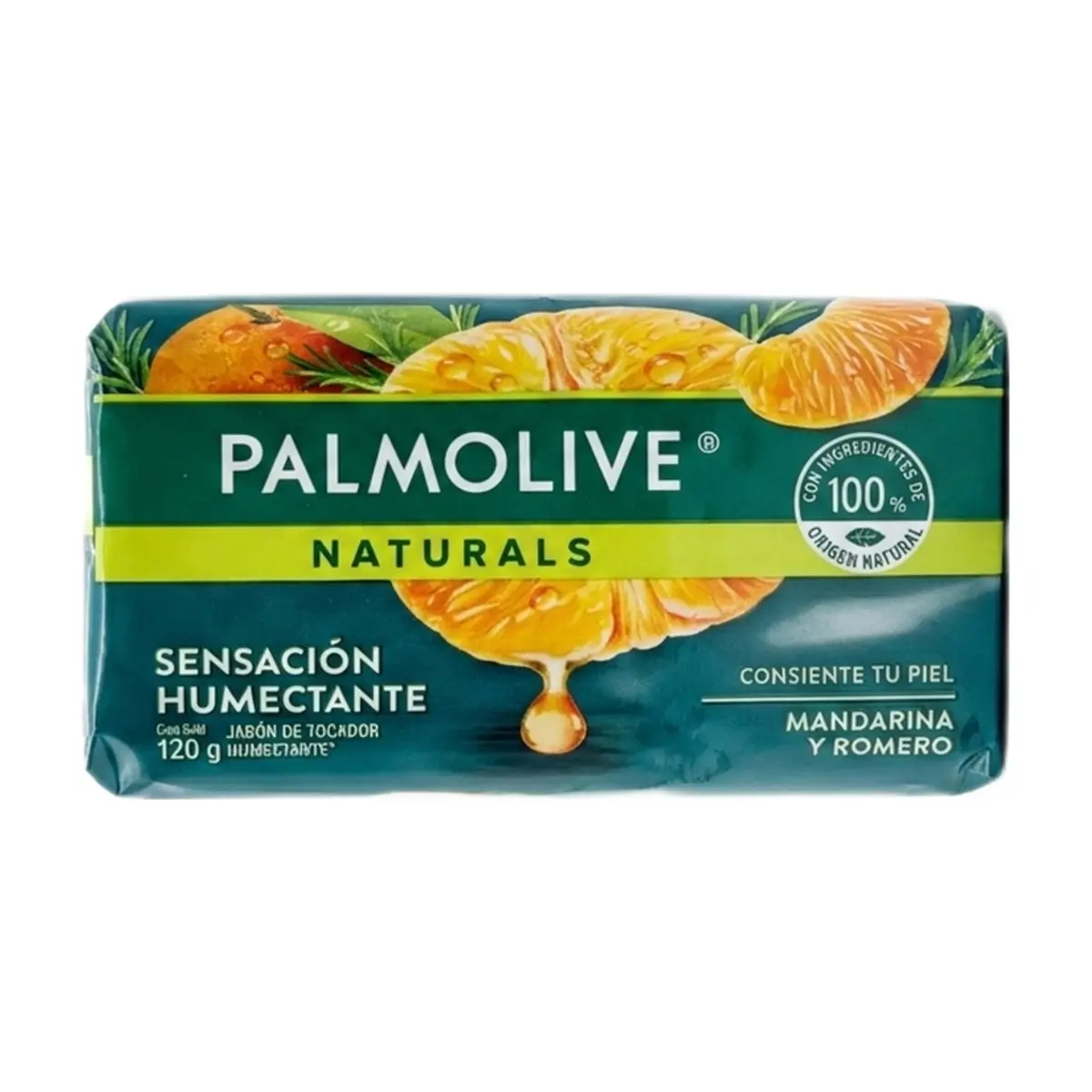 Jabón humectante de mandarina y romero Palmolive (120 g / 4.23 oz)