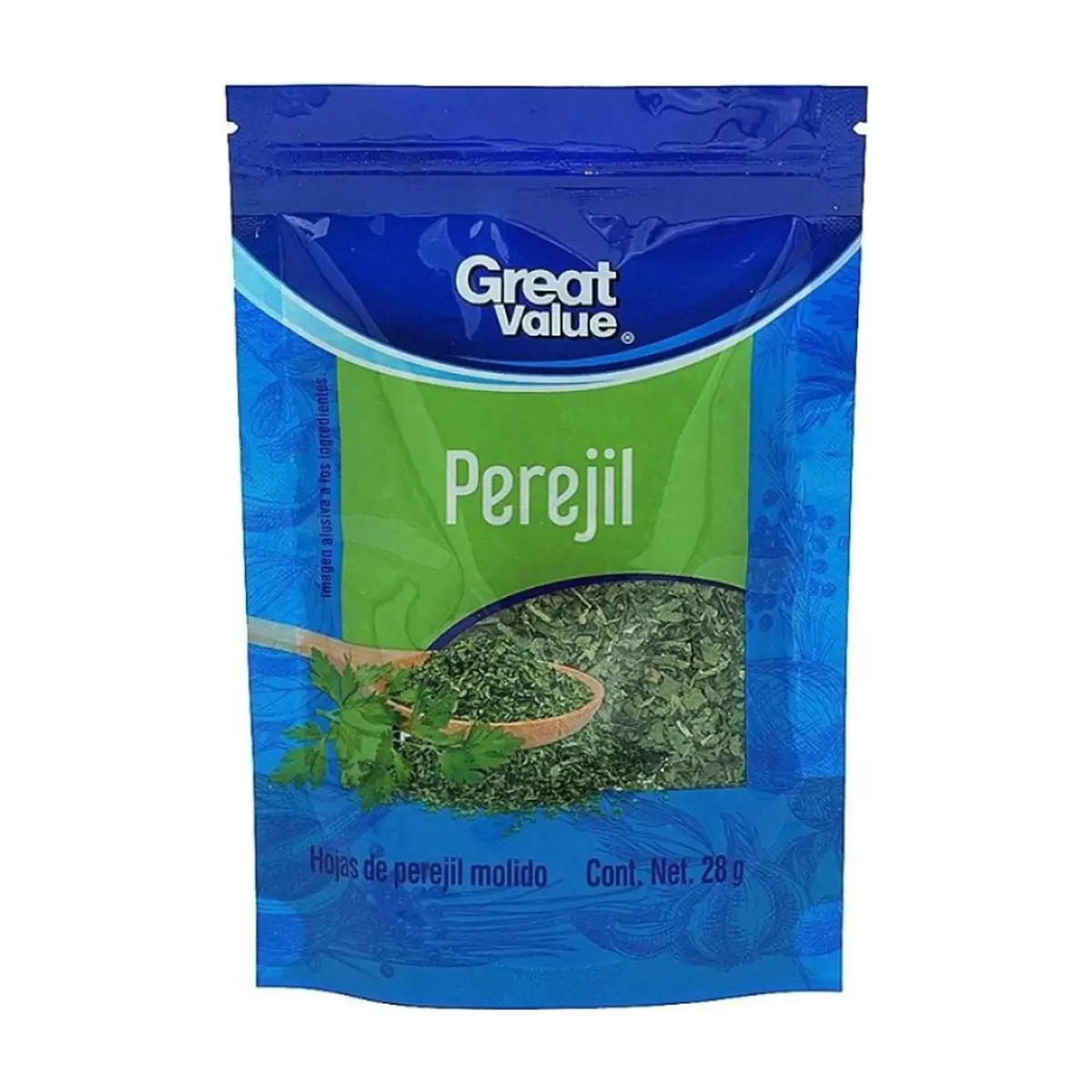 Hojas de perejil molido Great Value (26 g) - Miniatura 1