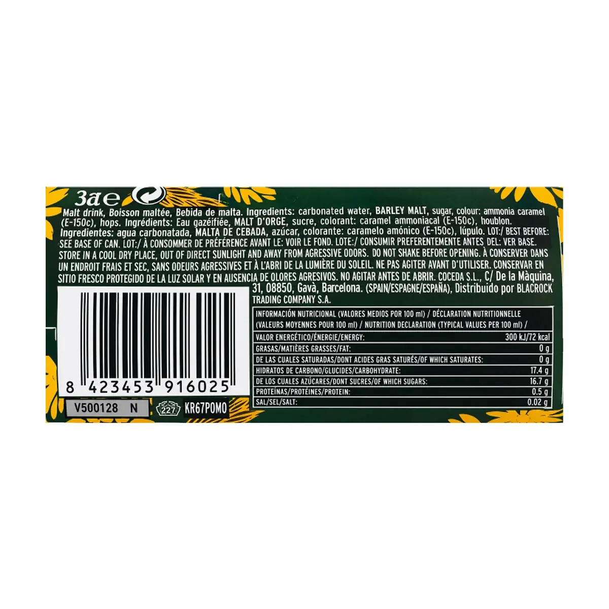 Malta Floridita (12 x 330 ml) - Thumbnail 3