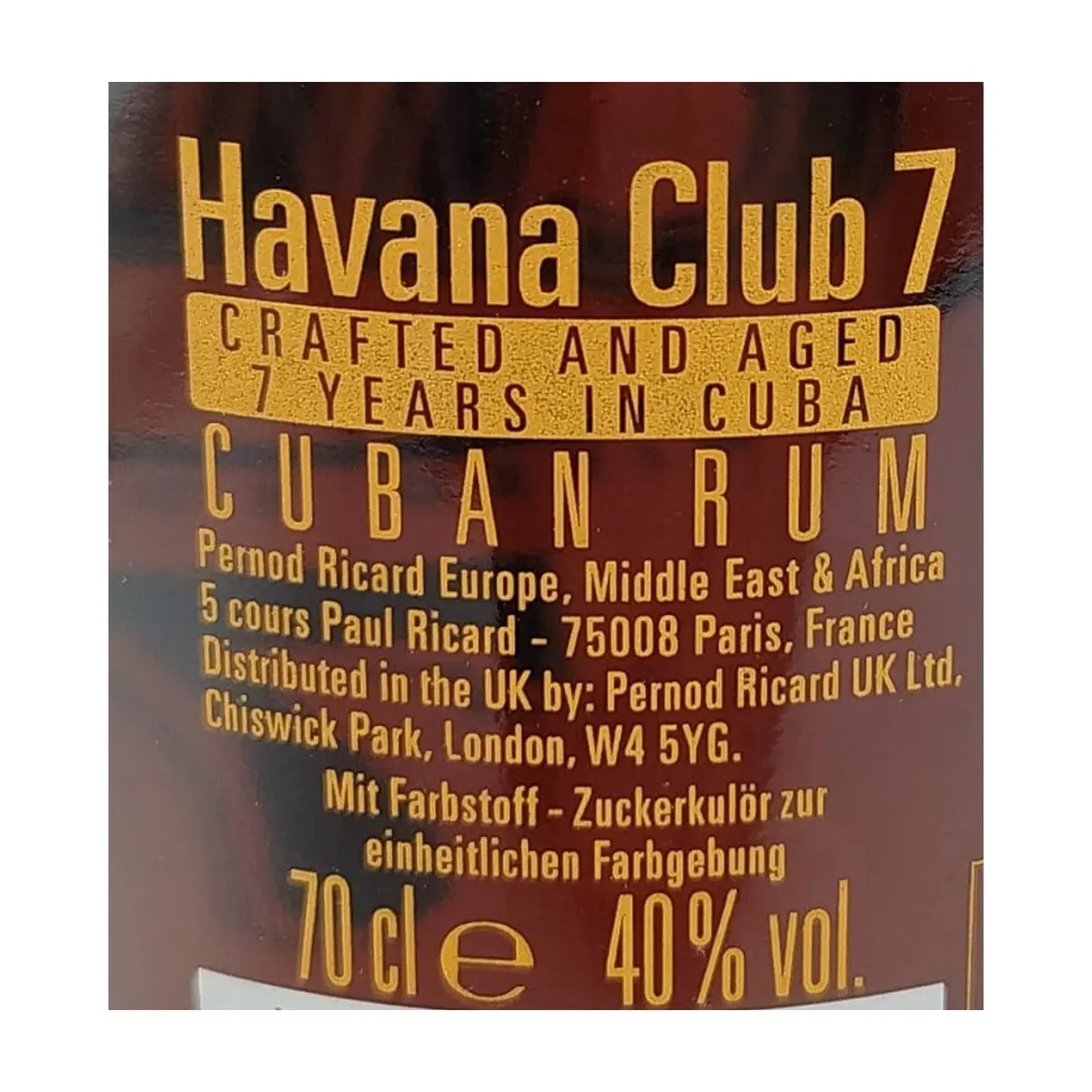 Botella de ron Añejo 7 años -Edición Limitada 2022- Havana Club (70 cl) - Thumbnail 3