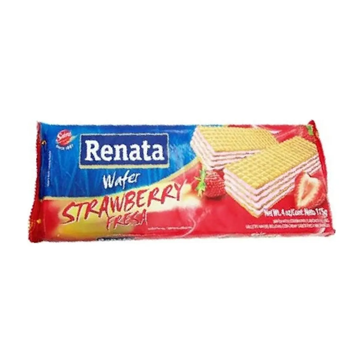 Wafer Sabor Fresa (115g) RENATA