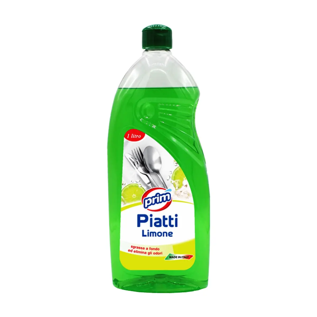Lavavajillas líquido concentrado con aroma a limón Prim (1 L) - Imagen 1