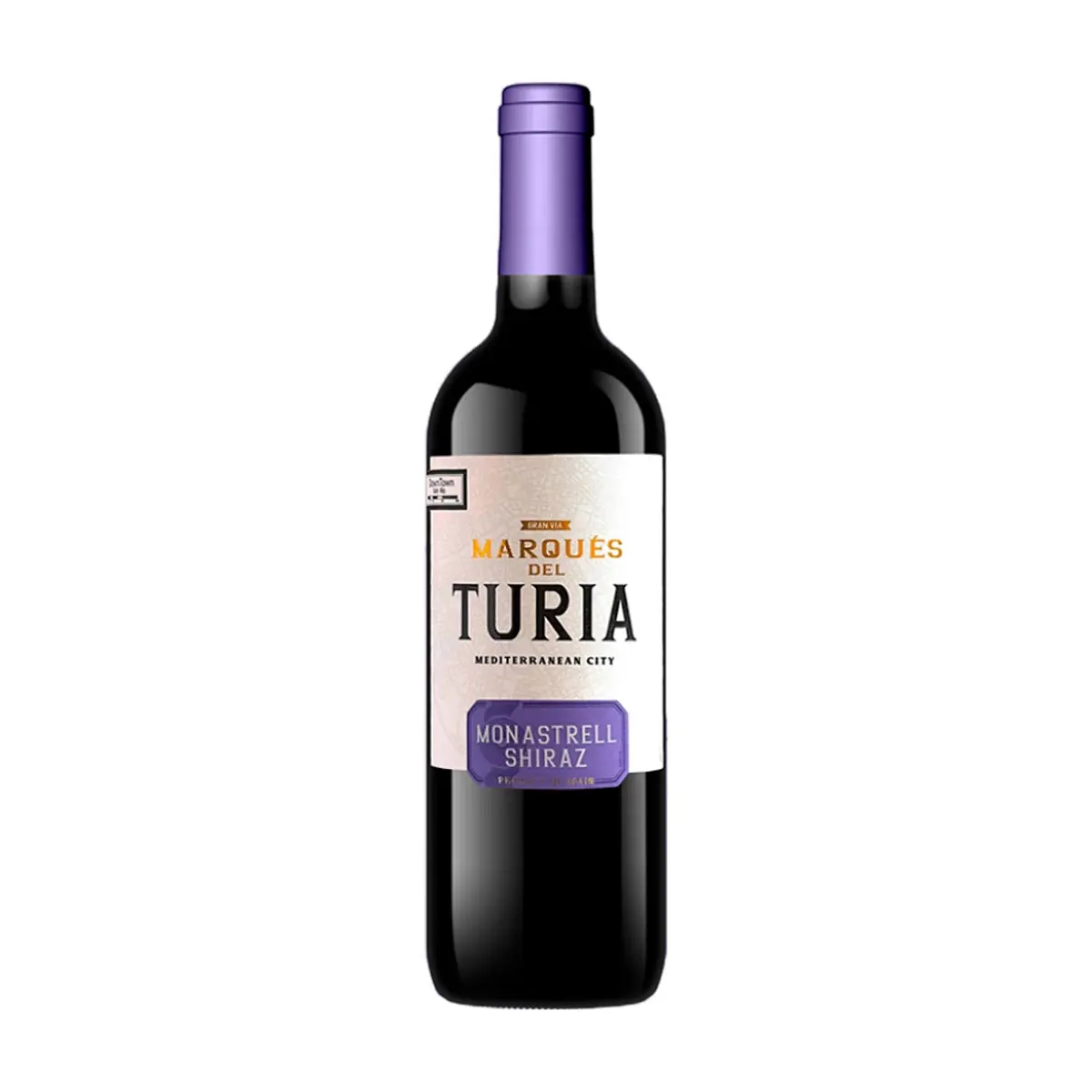 Vino tinto Monastrell Shiraz Marqués del Turia (750 ml)