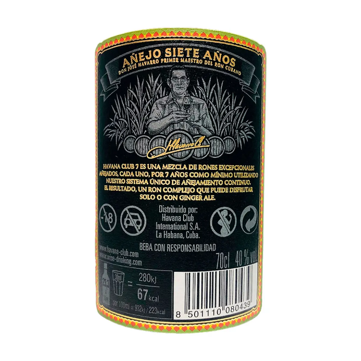 Añejo 7 años Havana Club (700 ml) - Thumbnail 5