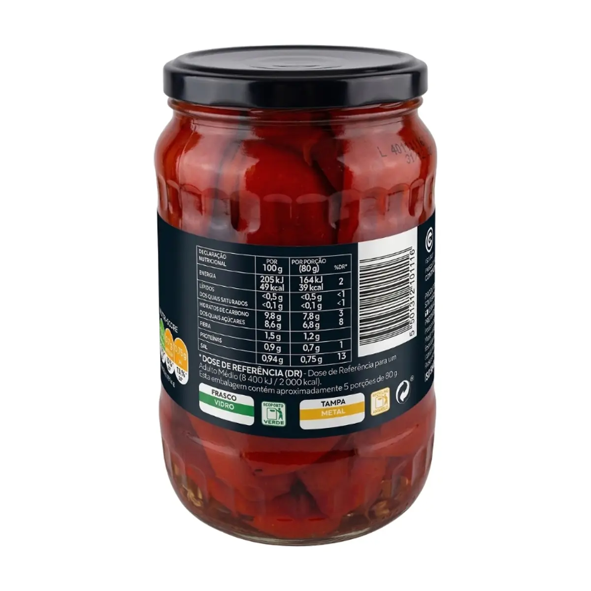 Pimientos del piquillo Continente (680 g / 1.5 lb) - Thumbnail 2