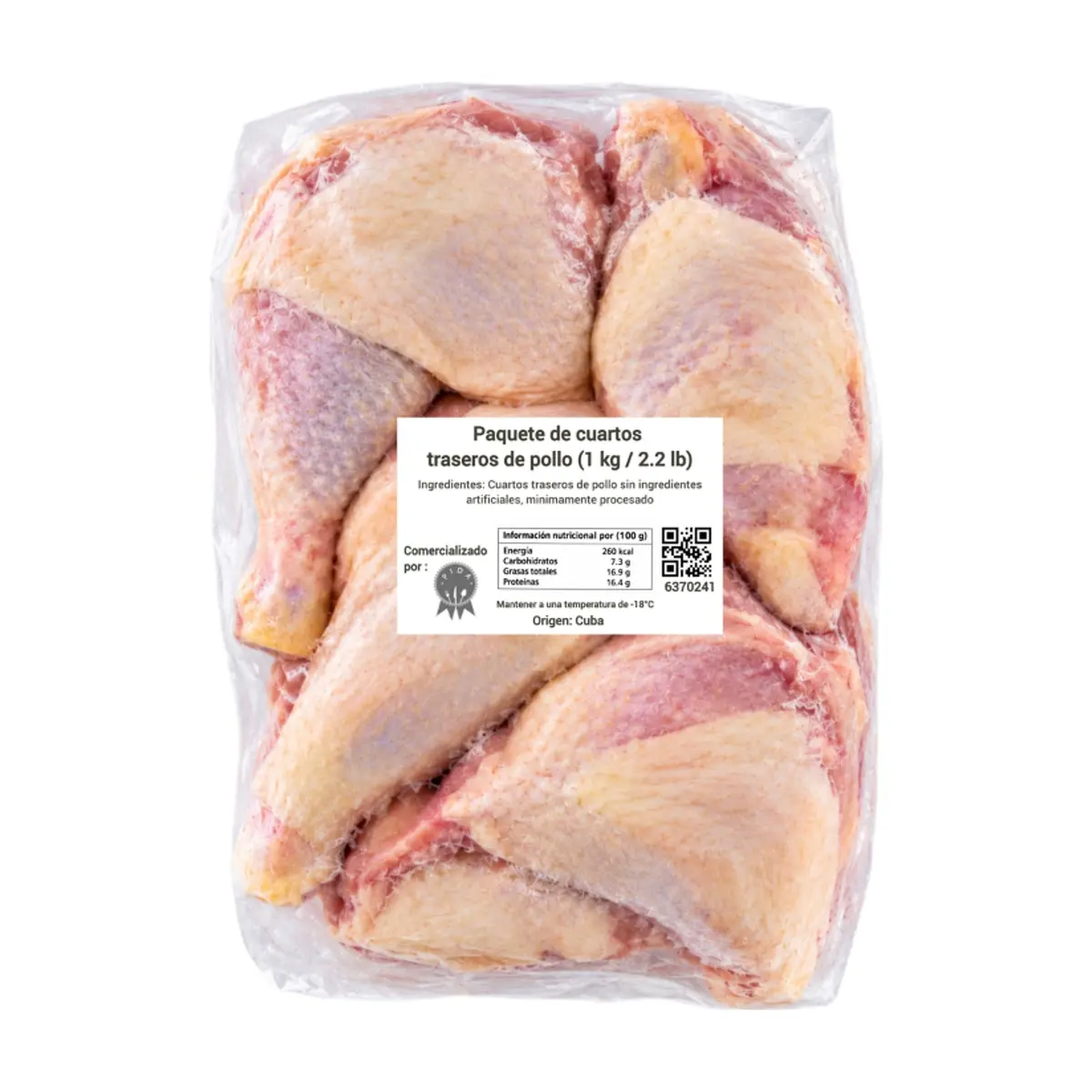 Paquete de cuartos traseros de pollo Pida (1 kg / 2.2 lb) - Thumbnail 2