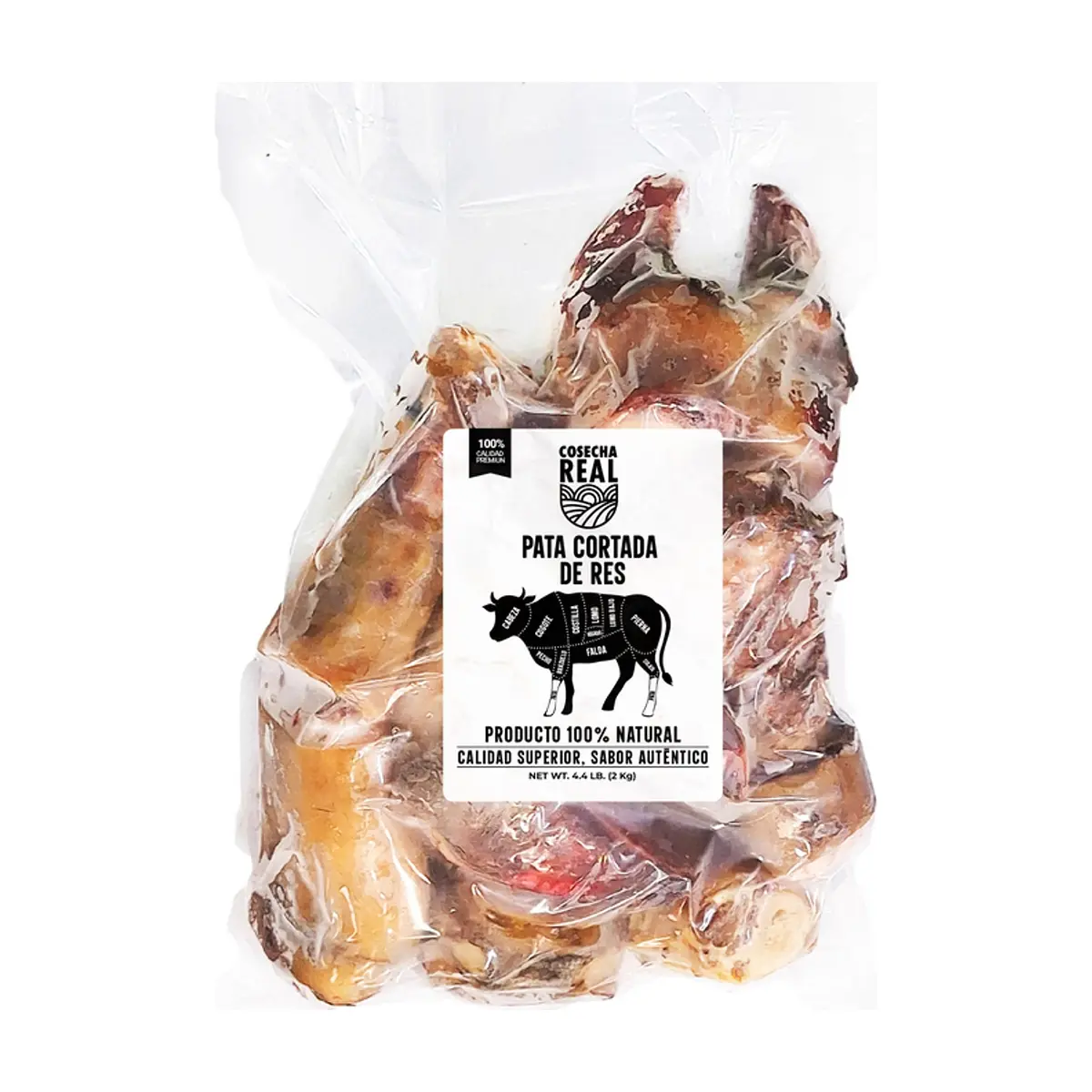 Pata cortada de res Cosecha Real (2 kg / 4.4 lb) - Miniatura 1