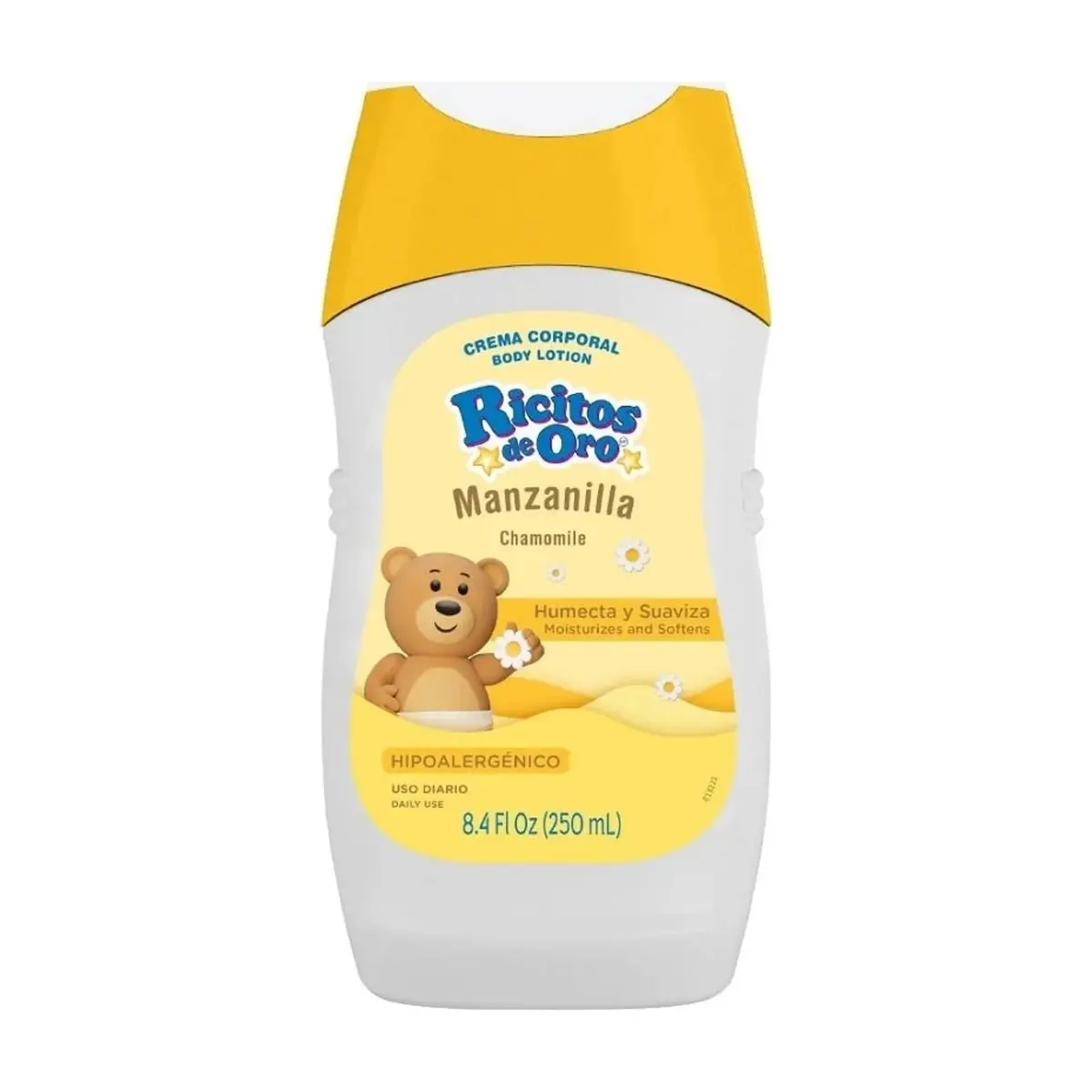 Crema corporal para bebé manzanilla Ricitos de Oro (250 ml / 8.4 fl oz)