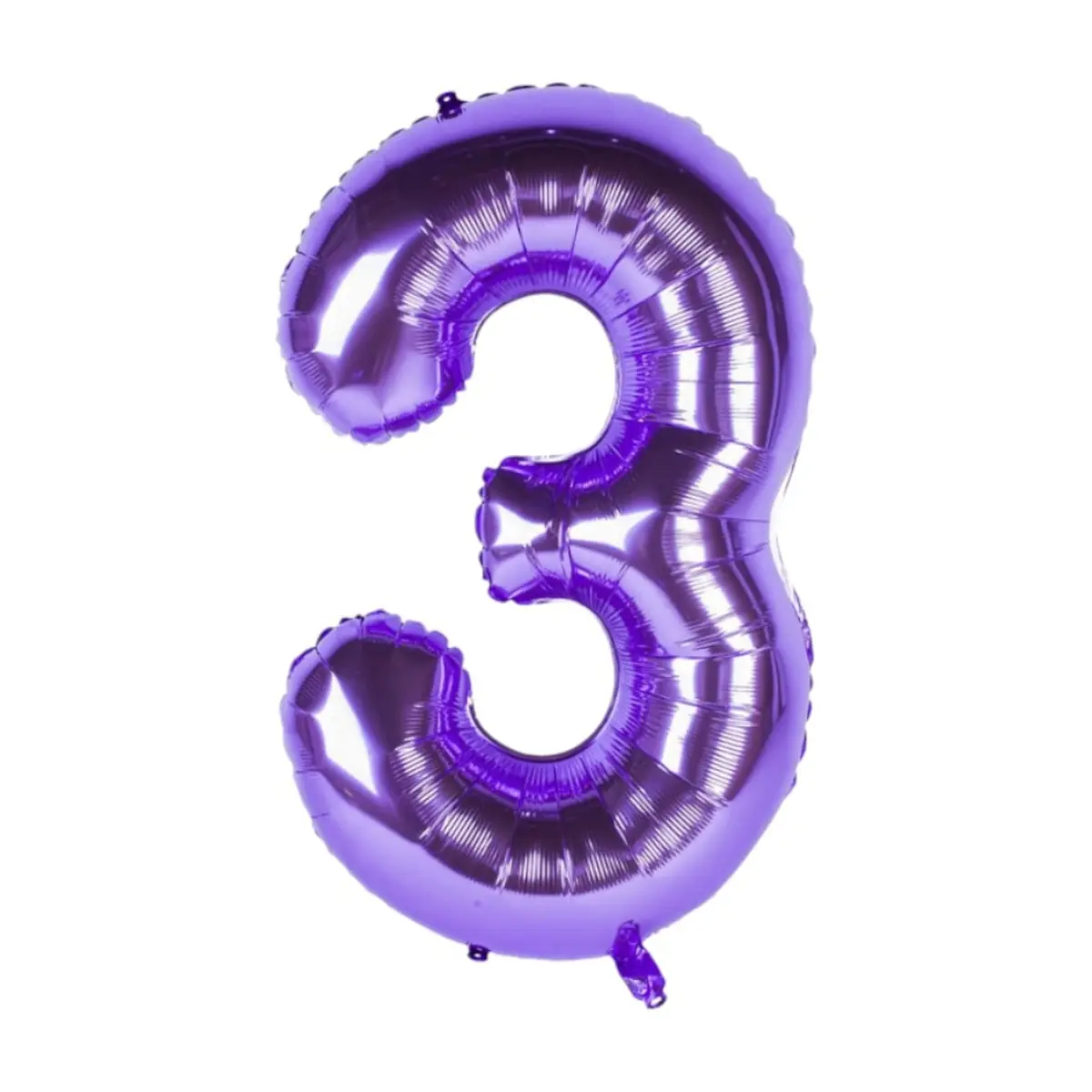 Globo morado número 3 de 32 pulgadas Balloon