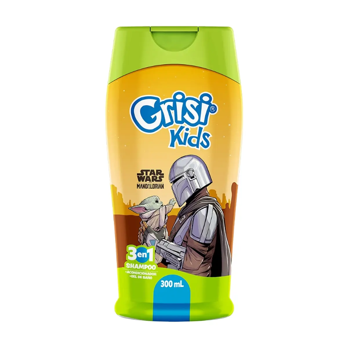 Champú infantil 3 en 1 Star Wars Mandalorian Grisi (300 ml) - Miniatura 1