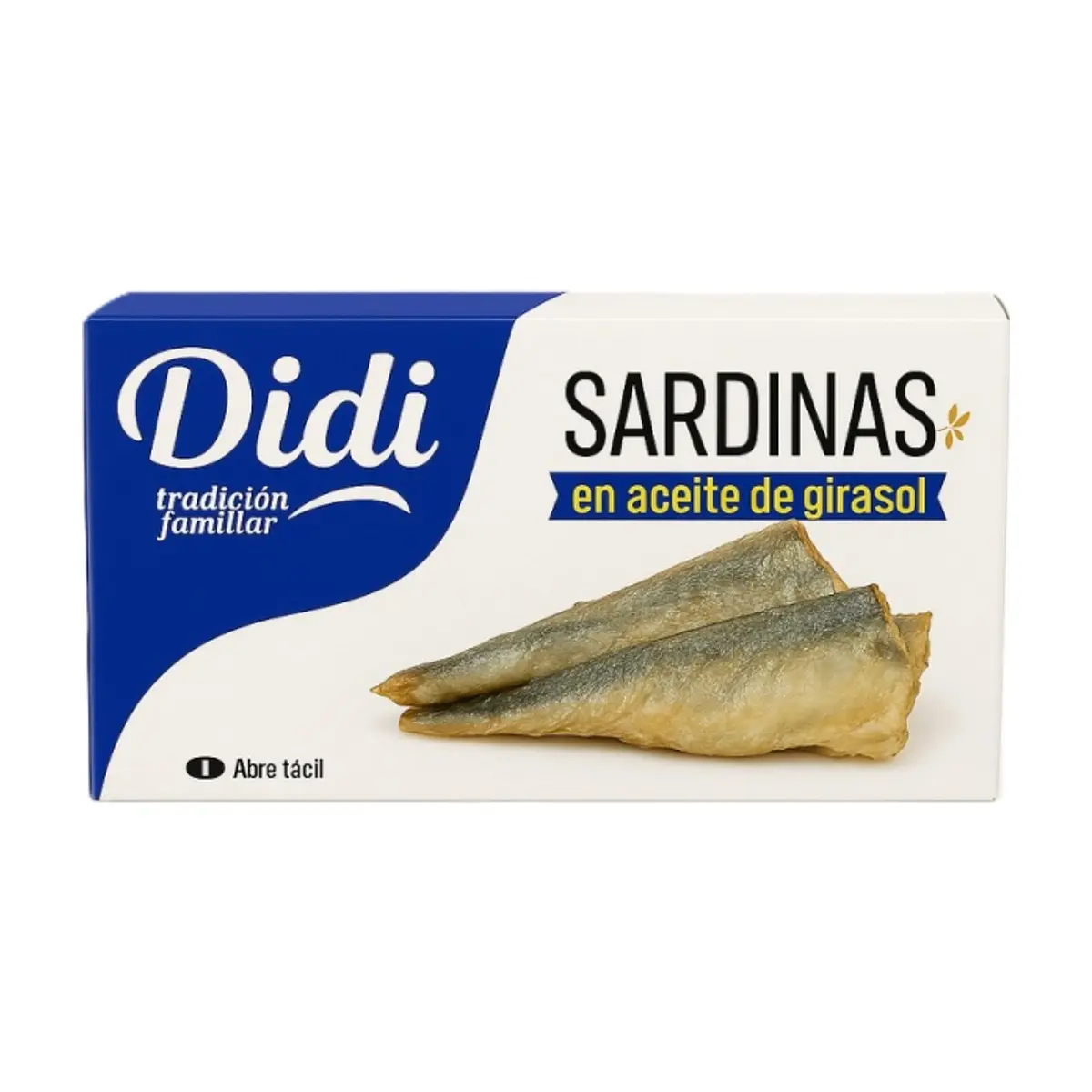 Sardinas en aceite de girasol Didi (125 g / 4.41 oz)