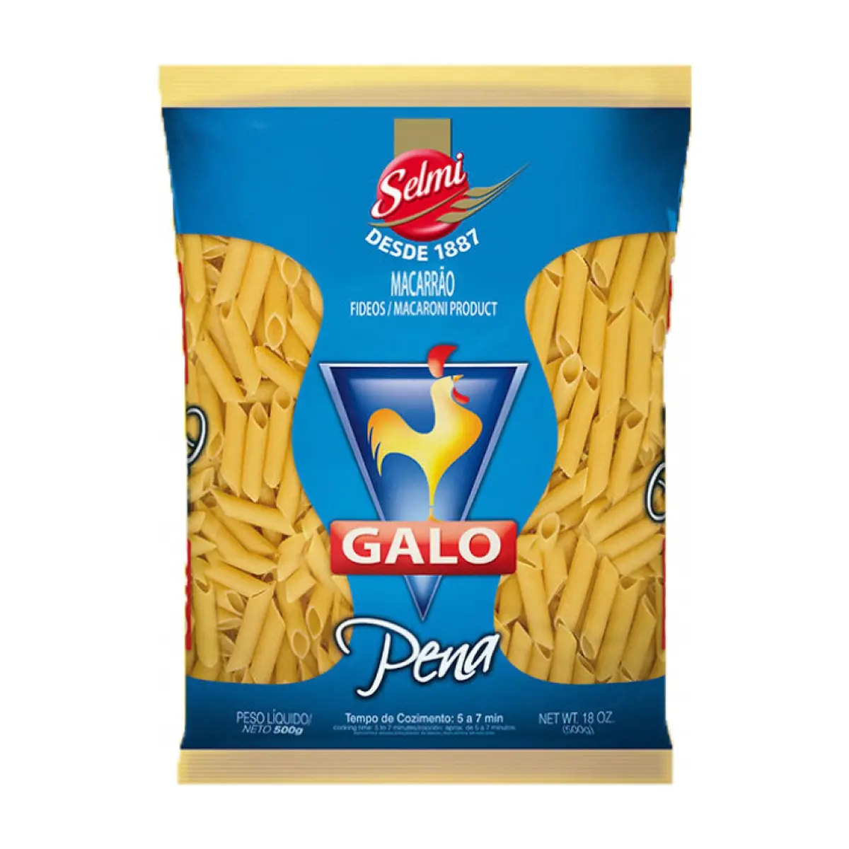 Pasta tipo macarrones Galo Selmi (500 g / 1.10 lb) - Thumbnail 1