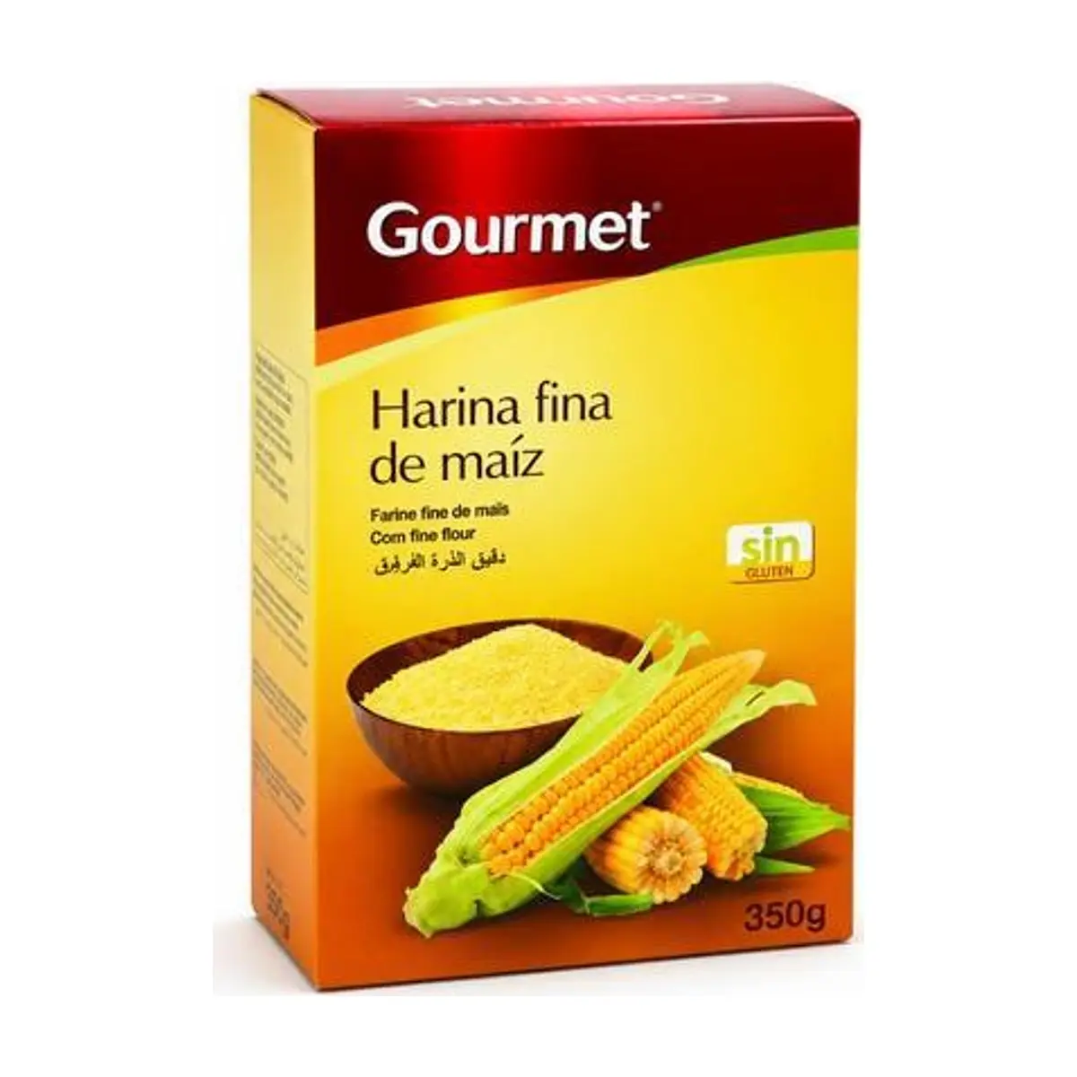 Harina Fina Maíz (350g) GOURMET - Imagen 1