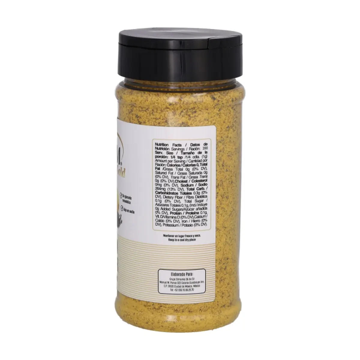 Sazón sabor limón con pimienta KDM Gold (390 g / 13.76 oz) - Thumbnail 2