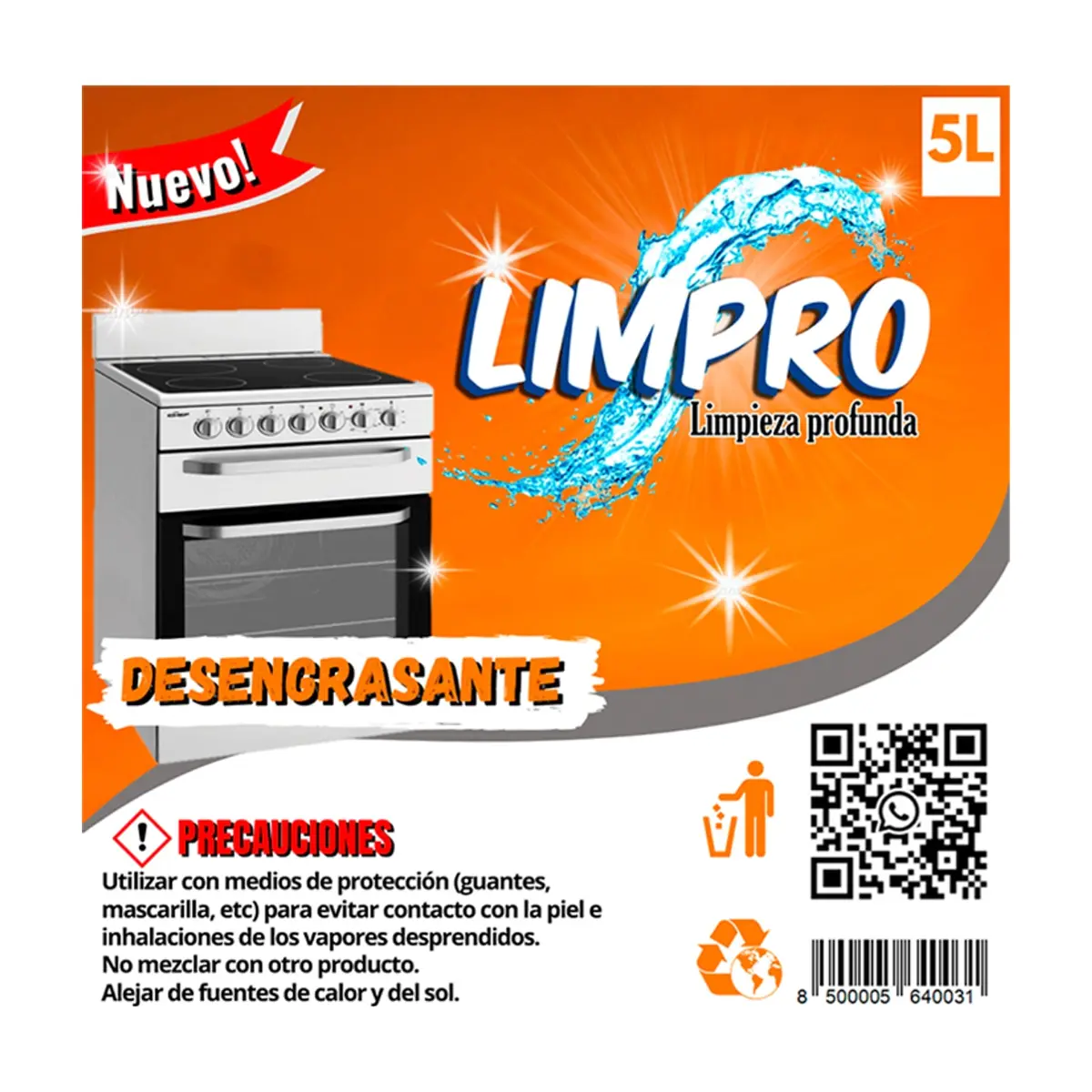 Desengrasante Limpro (5 L) - Thumbnail 4