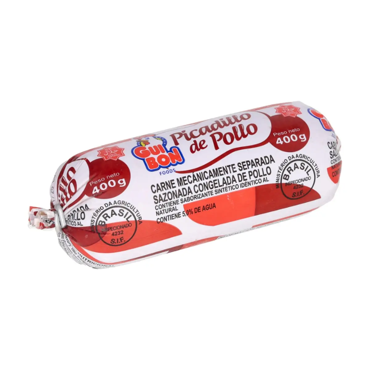 Carne mecánicamente separada sazonada de pollo Gui Bon Foods (8 x 400 g / 14.1 oz) - Miniatura 5