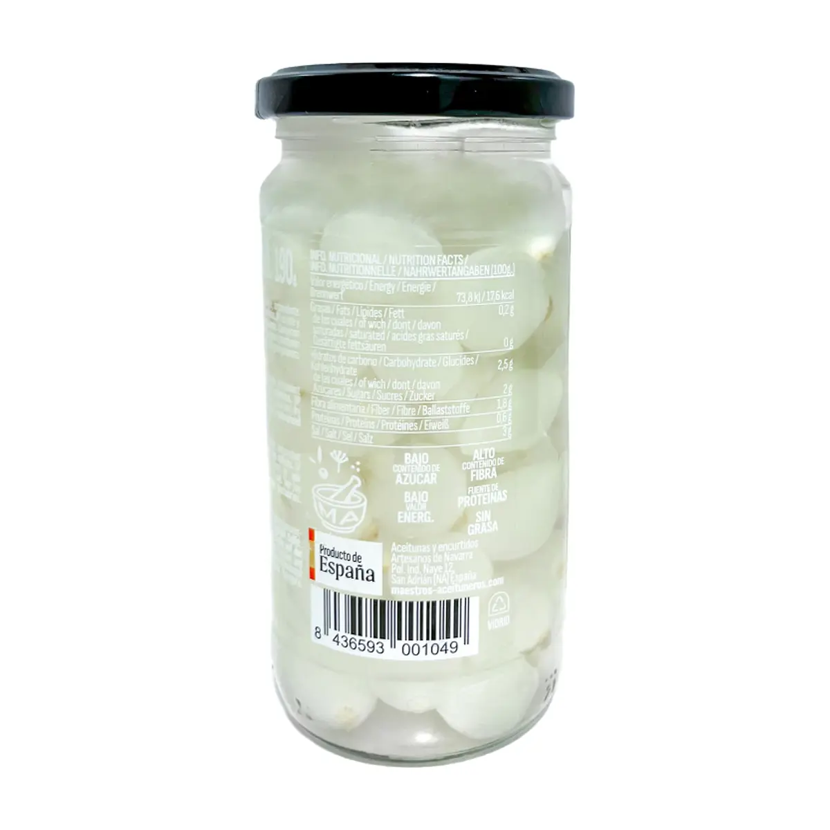 Cebollita en vinagre Maestros Aceituneros (345 g / 12.16 oz) - Miniatura 4