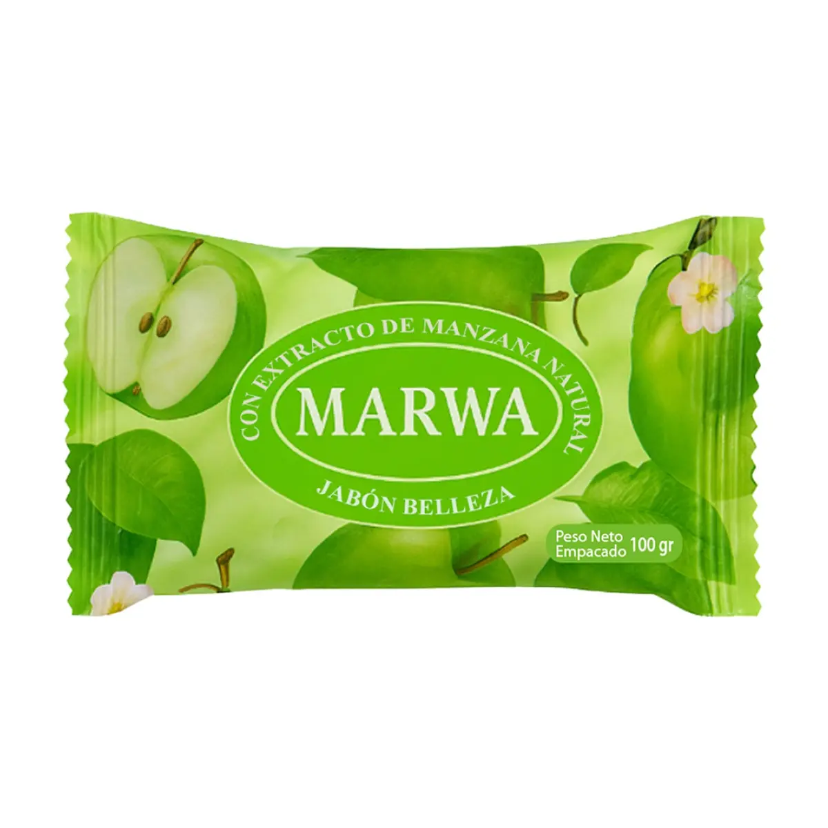 Jabón frutal con extracto de manzana Marwa (100 g / 3.53 oz)