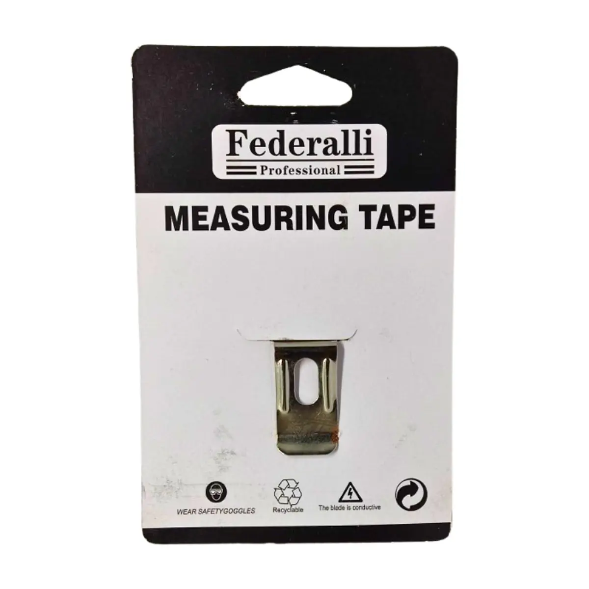 Cinta métrica - 5 m / 16 FT × 19 mm - Federalli Professional - Thumbnail 2