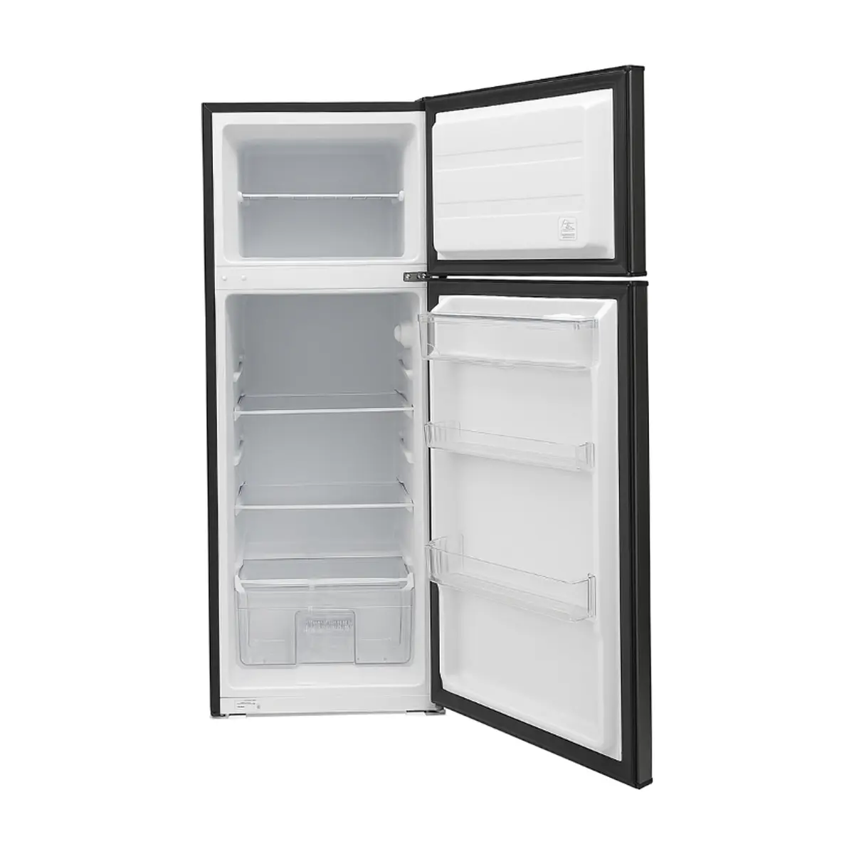 Refrigerador (240 L / 8,5 pies³) de 2 puertas con dispensador de agua, color negro y gris oscuro – Royal RF85S - Thumbnail 2