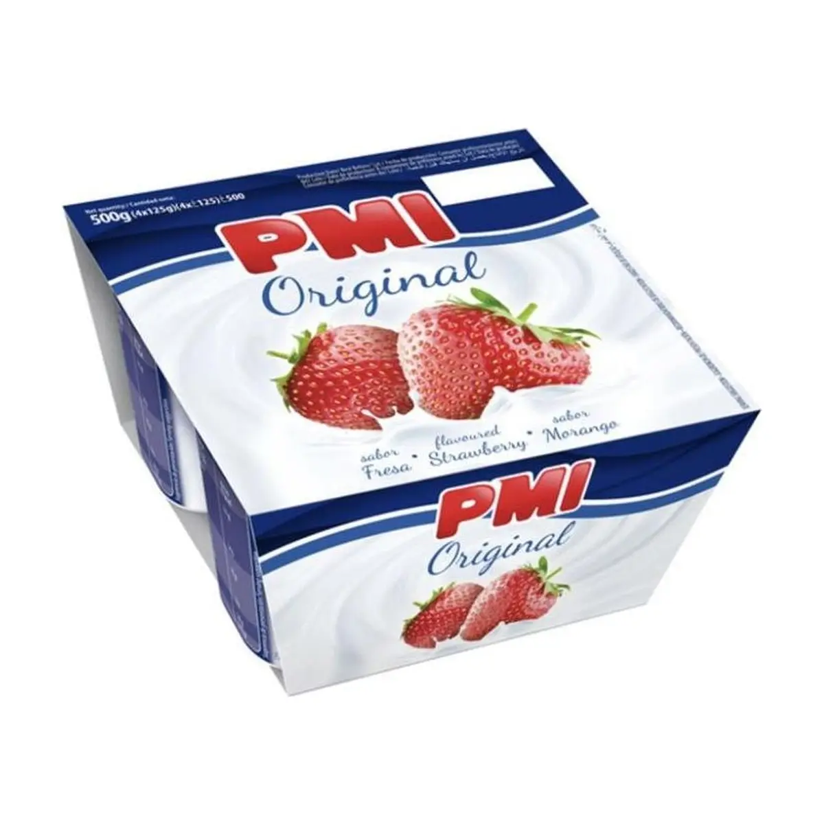 Yogurt sabor fresa Original PMI (4 x 120 g / 4.23 oz) - Thumbnail 2