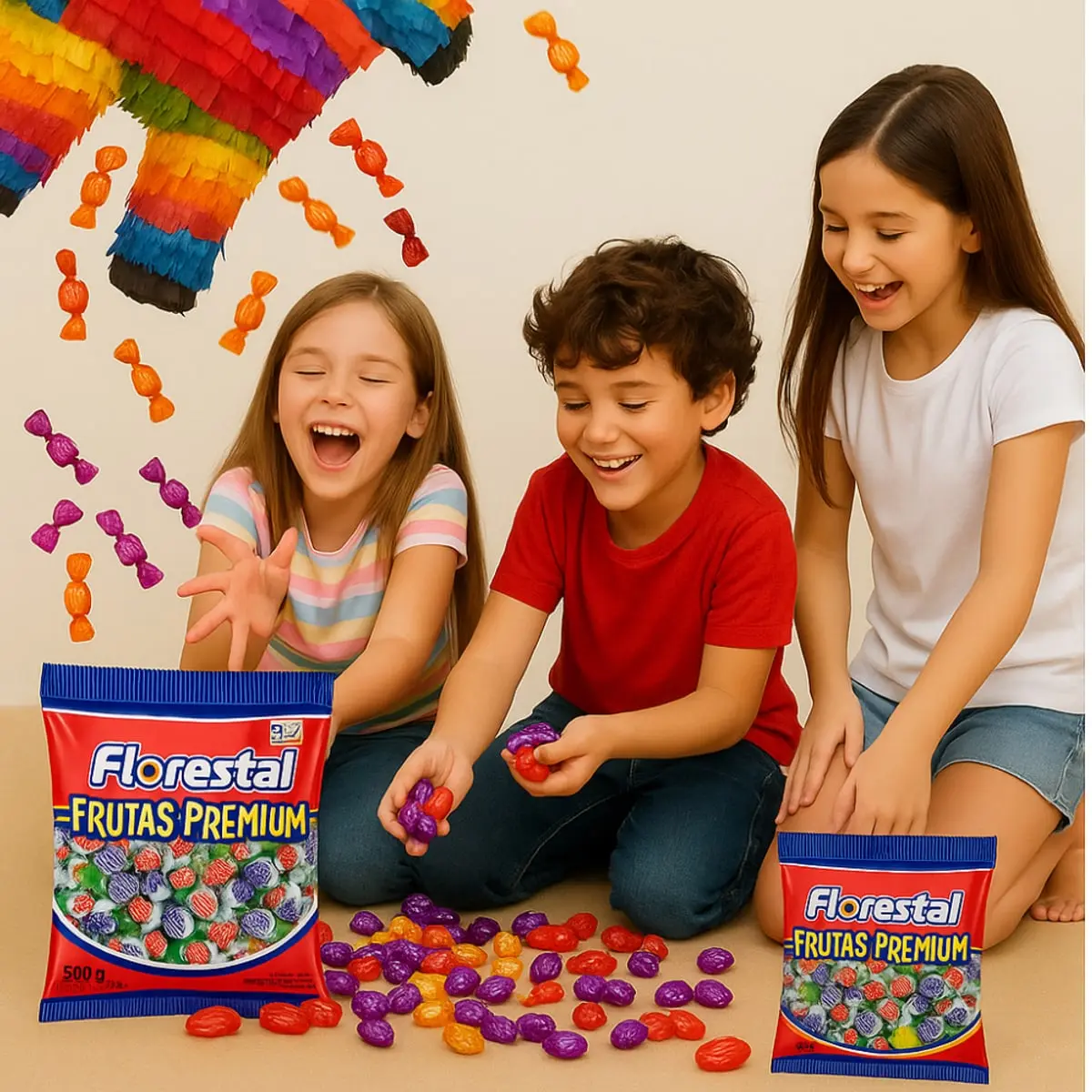 Caramelo con relleno frutas premium Florestal (500 g / 1.10 lb) - Thumbnail 5