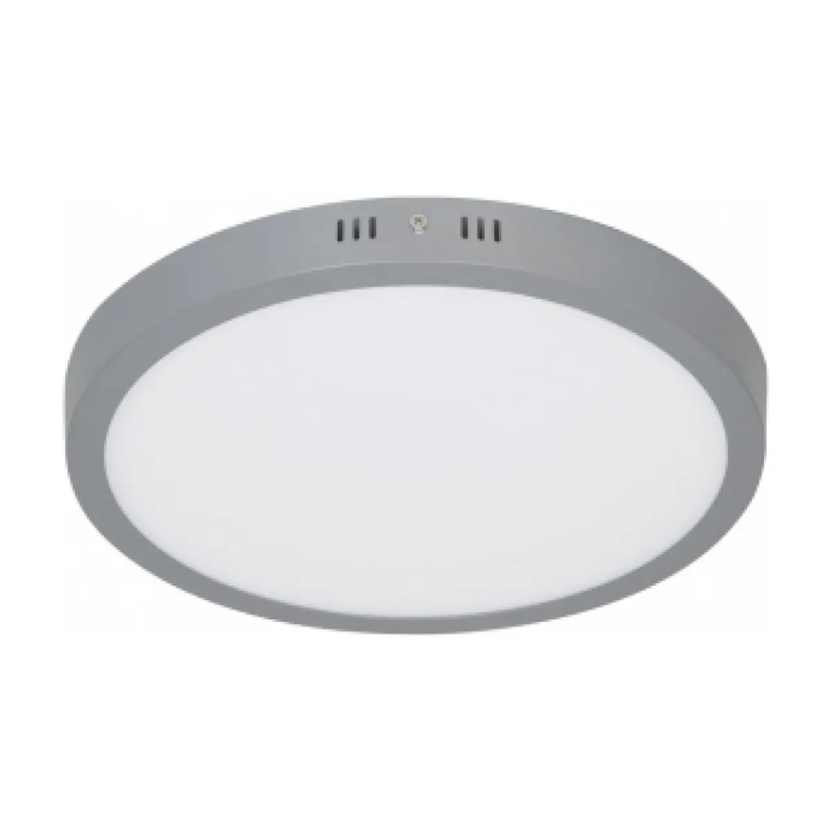 Luminario redondo gris LED 24 W Volteck PLA-217L