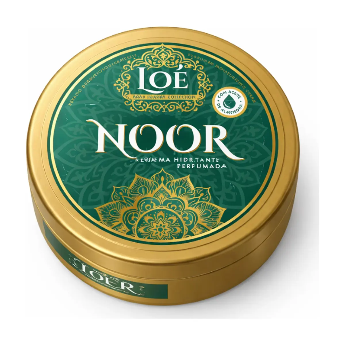 Crema hidratante perfumada Noor de Loé (200 ml)