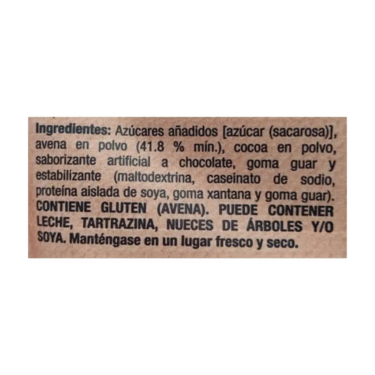Avena para licuado instantáneo sabor chocolate Great Value (200 g / 7.05 oz) - Thumbnail 3