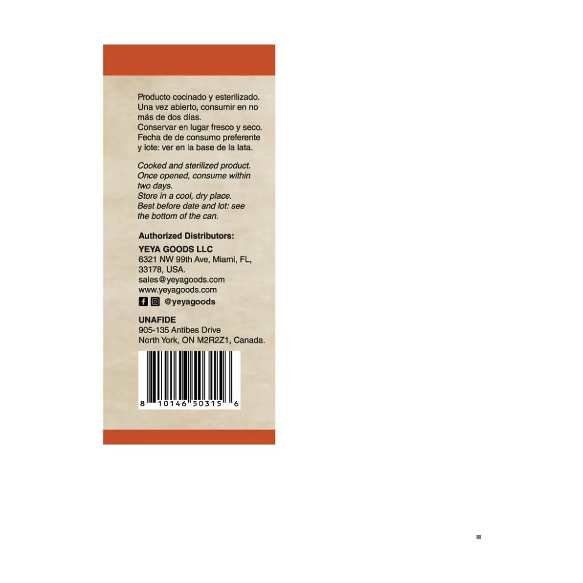 Fabada YEYA (6 x 415 g / 14.6 oz) - Miniatura 3