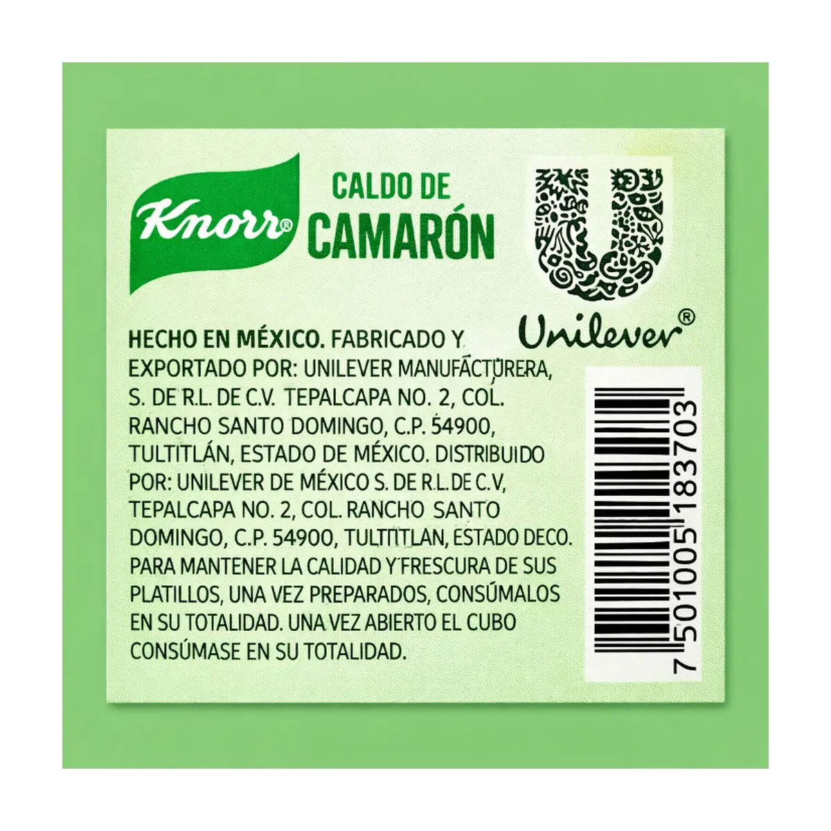 Caldo de camarón Knorr (84 g / 2.96 oz) - Thumbnail 3