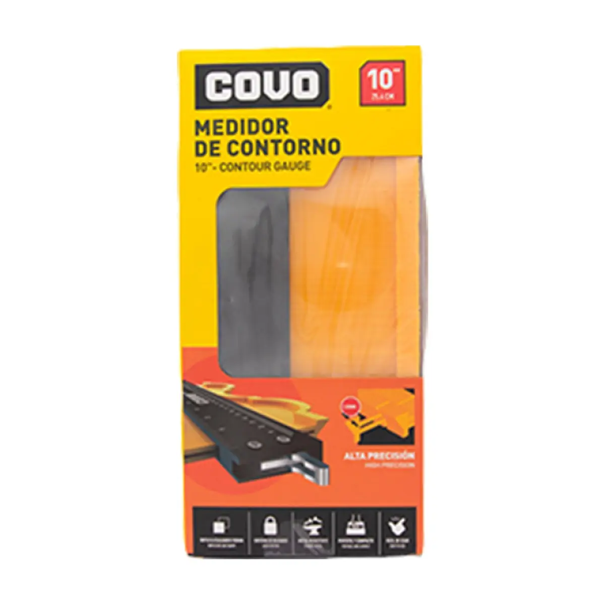 Medidor - copiador - de contorno 10'' Covo