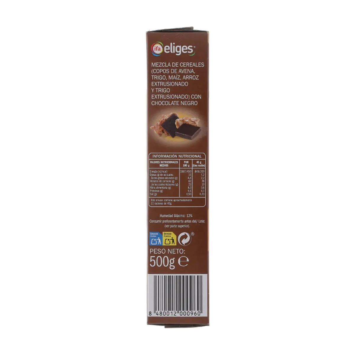 Muesli crujiente con chocolate Ifa Eliges (500 g / 1.1 lb) - Miniatura 3