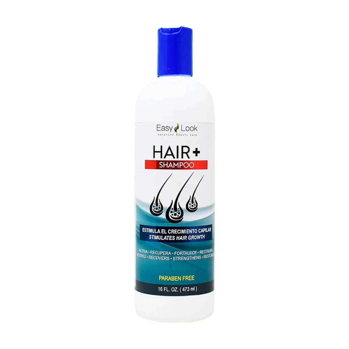 Champú para el crecimiento del cabello Easy Look (473 ml)