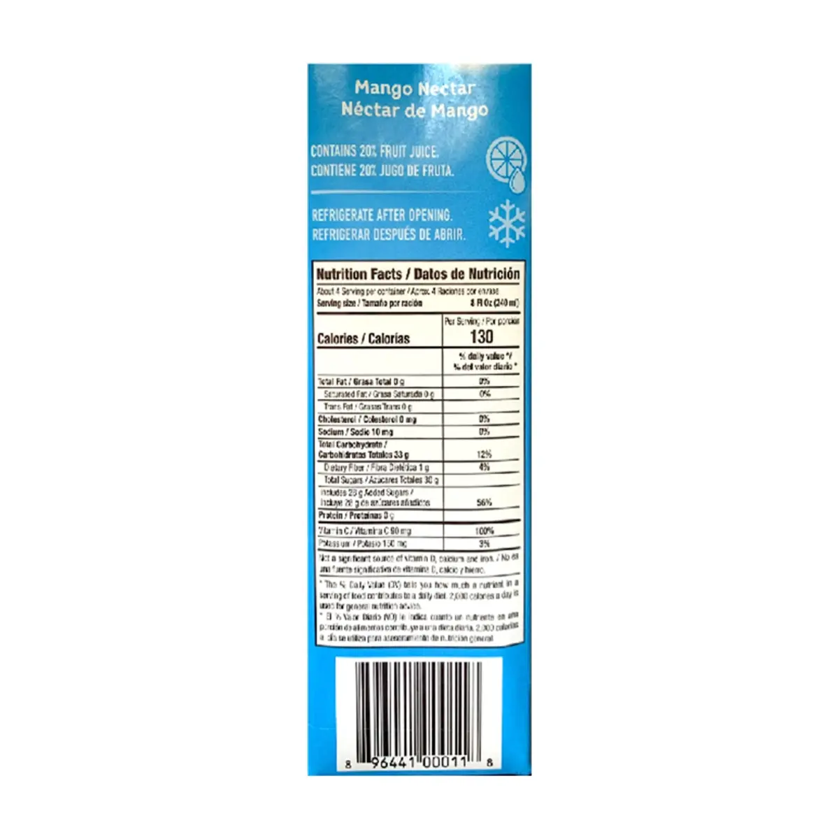 Jugo de mango Goliath (4 x 946 ml / 32 fl oz) - Thumbnail 3