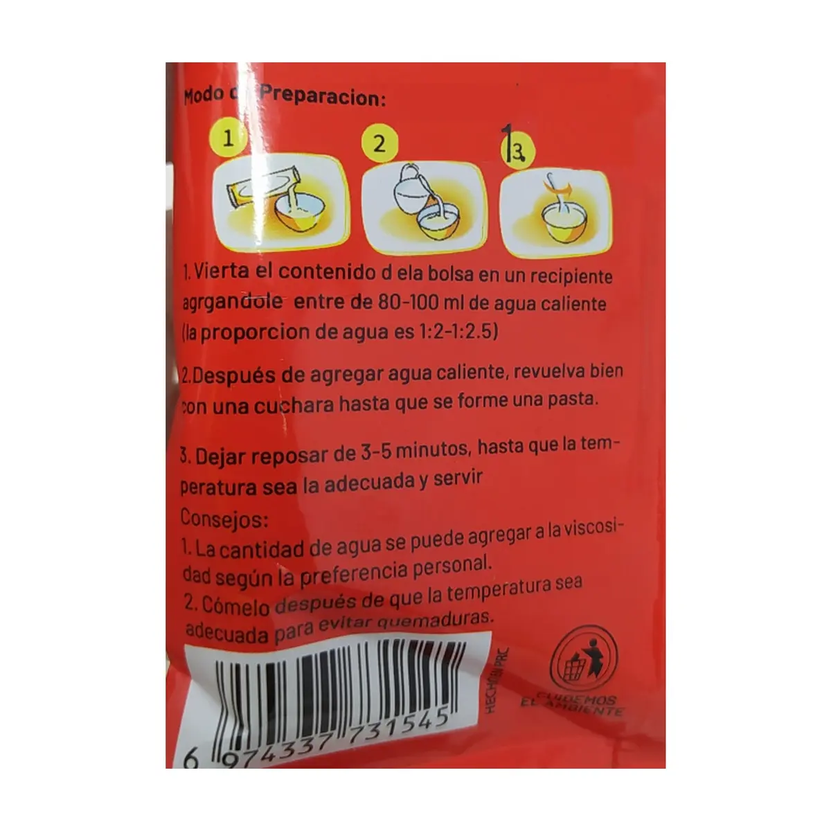 Puré de puras patatas Sabrosísimo (40 g / 1.41 oz) - Miniatura 7