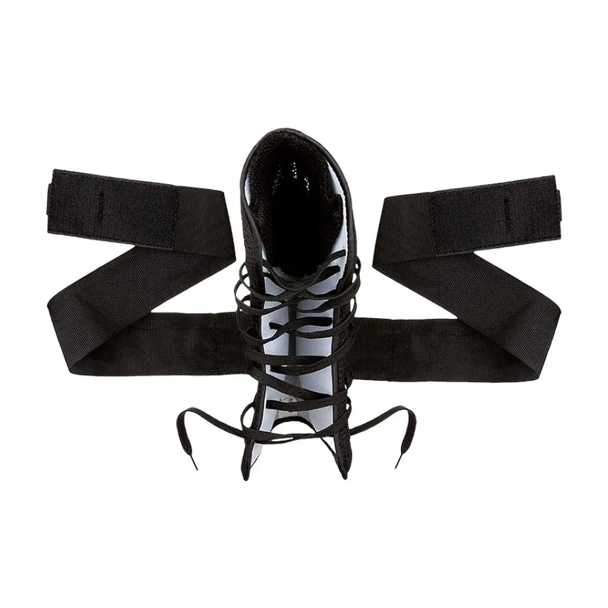 Ortesis para tobillo con cordones y correa en forma de 8 (talla L)