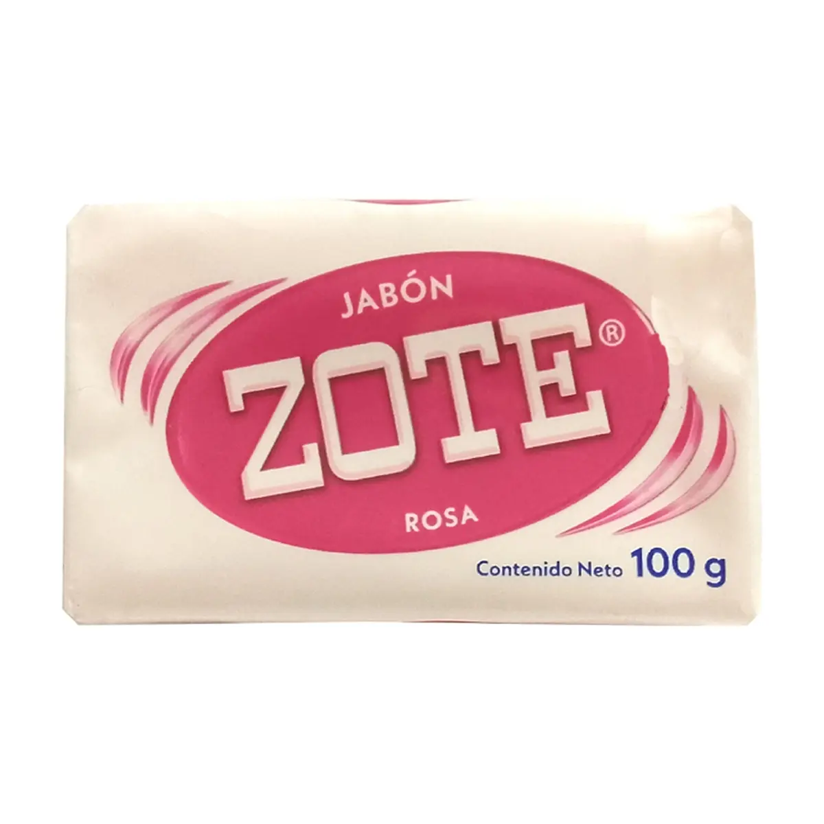 Jabón de lavar rosa Zote (100 g / 3.52 oz)
