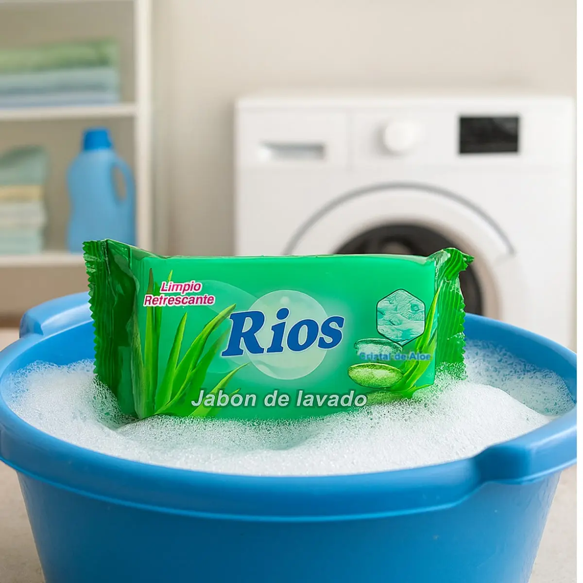 Jabón de lavar cristal de aloe Rios (160 g / 5.64 oz) - Thumbnail 4